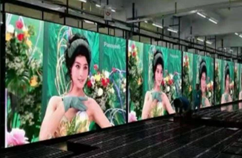 अरब ग्राहकों के लिए 120 वर्गमीटर इंडोर P3.91 एलईडी डिस्प्ले। 500 * 500 मिमी ए...